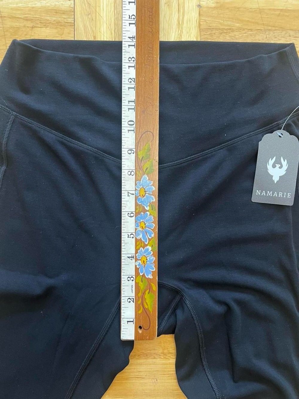 New Namarie Sylvendel Hemp Signature Leggings Sz XL Black Luxury Athliesure NWT - Picture 5 of 8